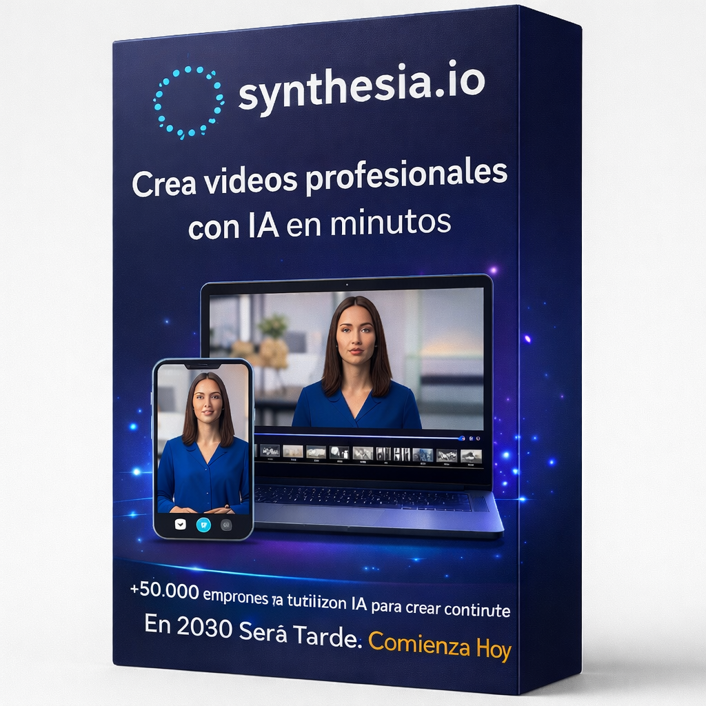 Synthesia — Crea Videos Profesionales con IA en Minutos